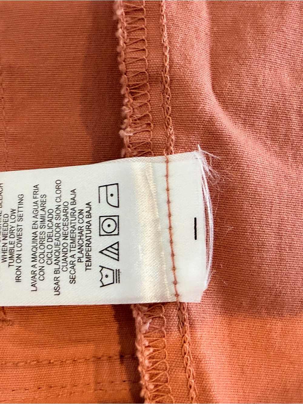 Copper Key Rose-Pink Button-Front Mini Skirt with Utility Pockets Size Medium - Picture 9 of 10